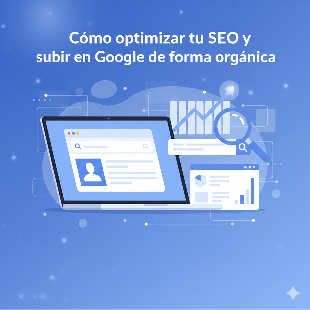 Cómo optimizar tu SEO y subir en Google de forma orgánica