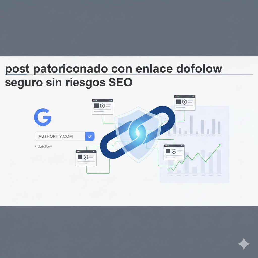 Post Patrocinado con Enlace Dofollow Seguro: Estrategia sin Riesgo