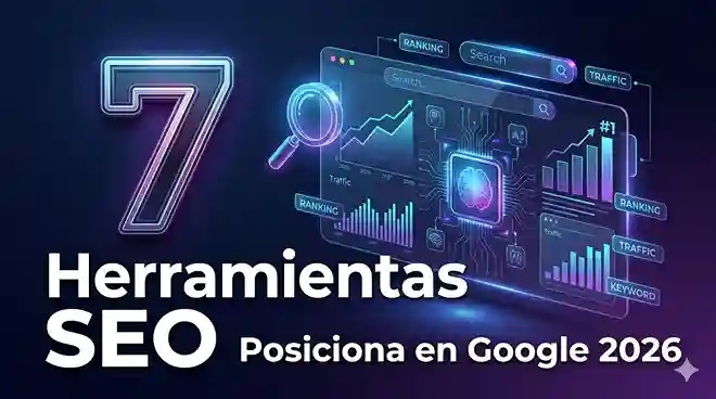 Cómo Aparecer en Google con 7 Herramientas SEO [Guía 2026]