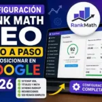 Rank Math SEO Configuración Paso a Paso para Posicionar en Google en 2026