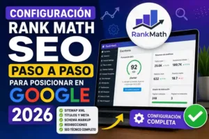 Rank Math SEO Configuración Paso a Paso para Posicionar en Google en 2026