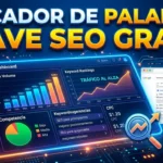 Buscador de palabras clave SEO gratis con volumen de búsqueda y competencia