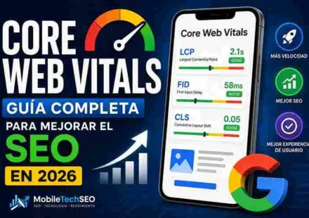 Core Web Vitals Guía Completa para Mejorar el SEO en 2026