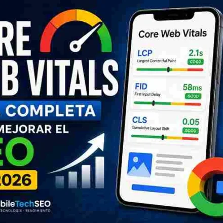 Core Web Vitals Guía Completa para Mejorar el SEO en 2026