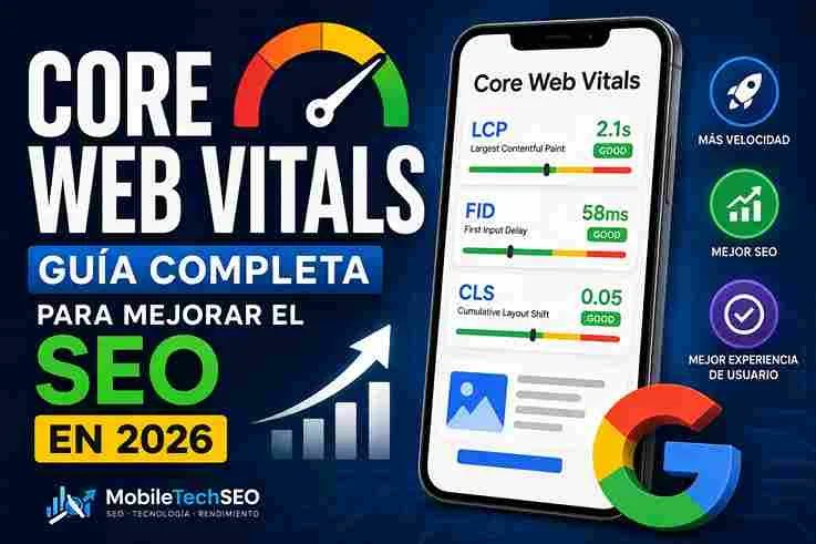 Core Web Vitals Guía Completa para Mejorar el SEO en 2026