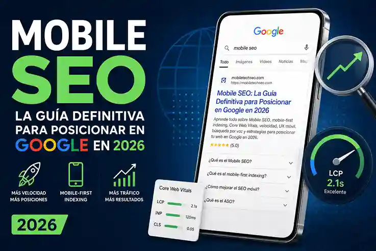 Mobile SEO Guía Completa para Dominar Google en 2026