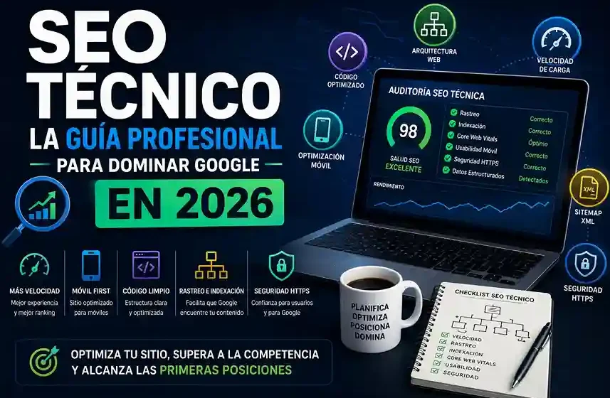 SEO Técnico La Guía Profesional para Dominar Google en 2026