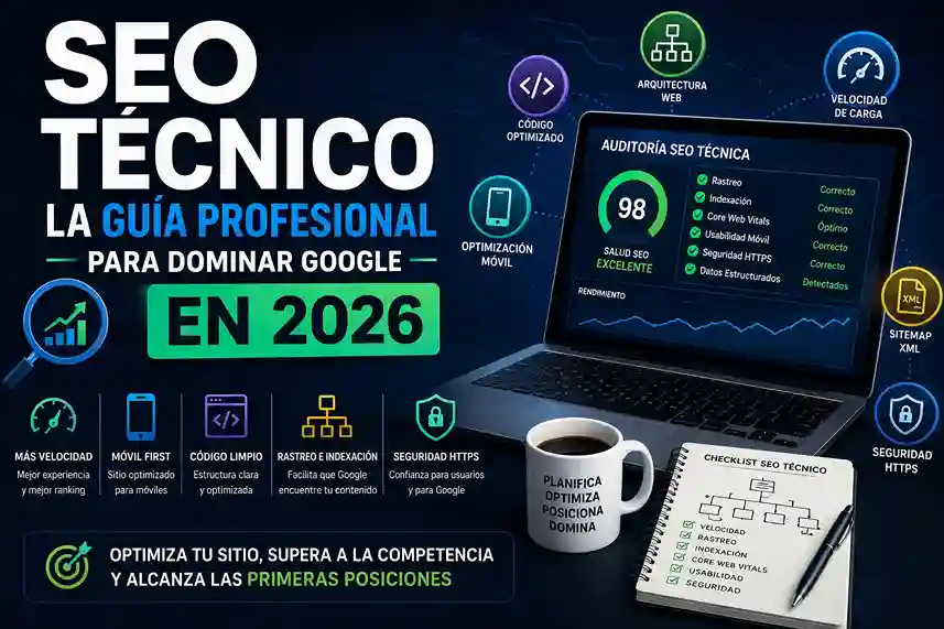 SEO Técnico La Guía Profesional para Dominar Google en 2026